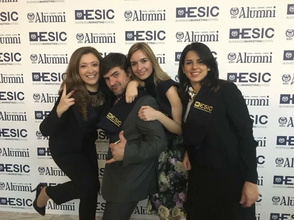 Con compañeros del Master GESCO en ESIC Alumni