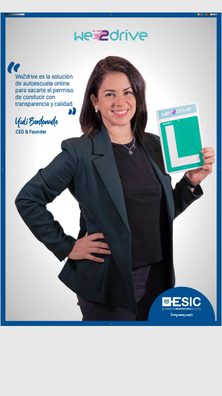 Yuly Bordonado, fundadora de We2Drive, en ESIC Business and Marketing School